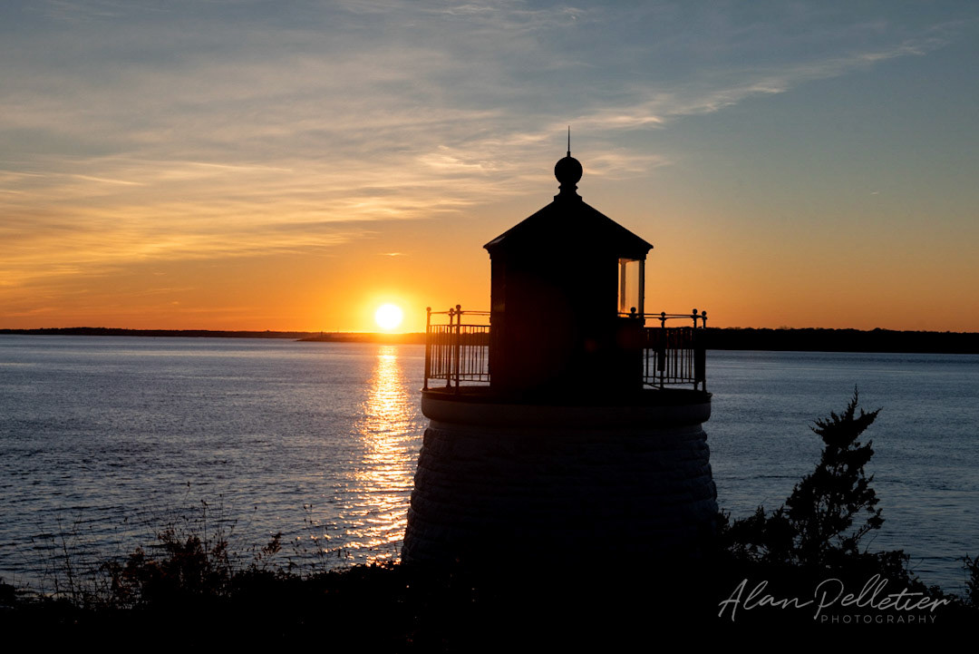 Castle Hill Sunset Silhouette