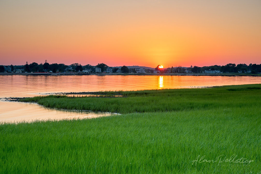 Grassy Island Sunset
