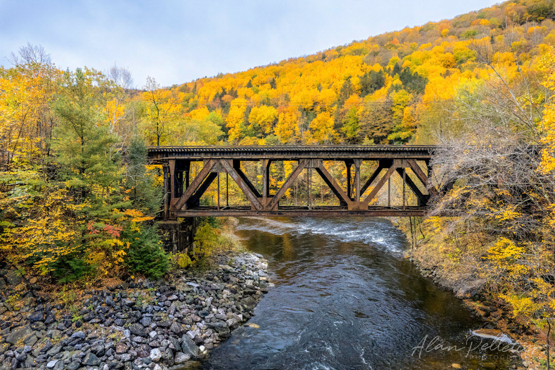Autumn Railroad Trestle