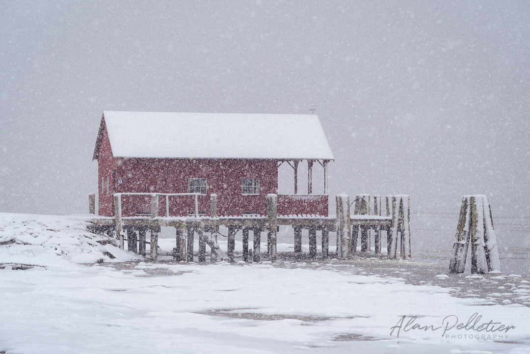 Winter Boathouse