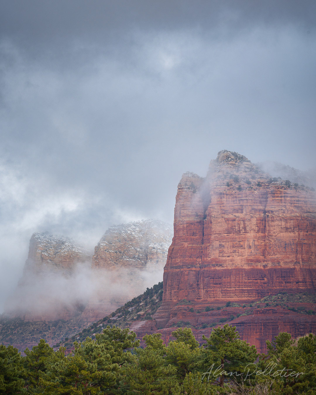 Sedona snowstorm