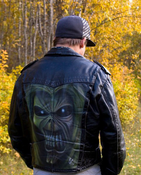 Leather Jacket | Airbrush