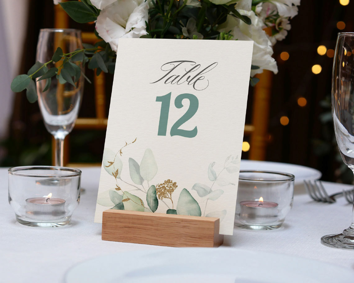 Table Numbers