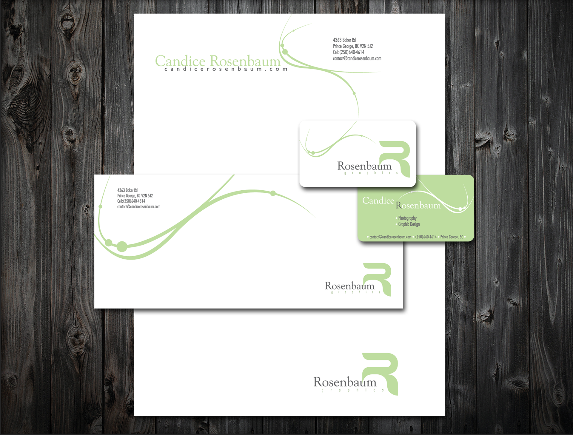 Logo and stationery package design