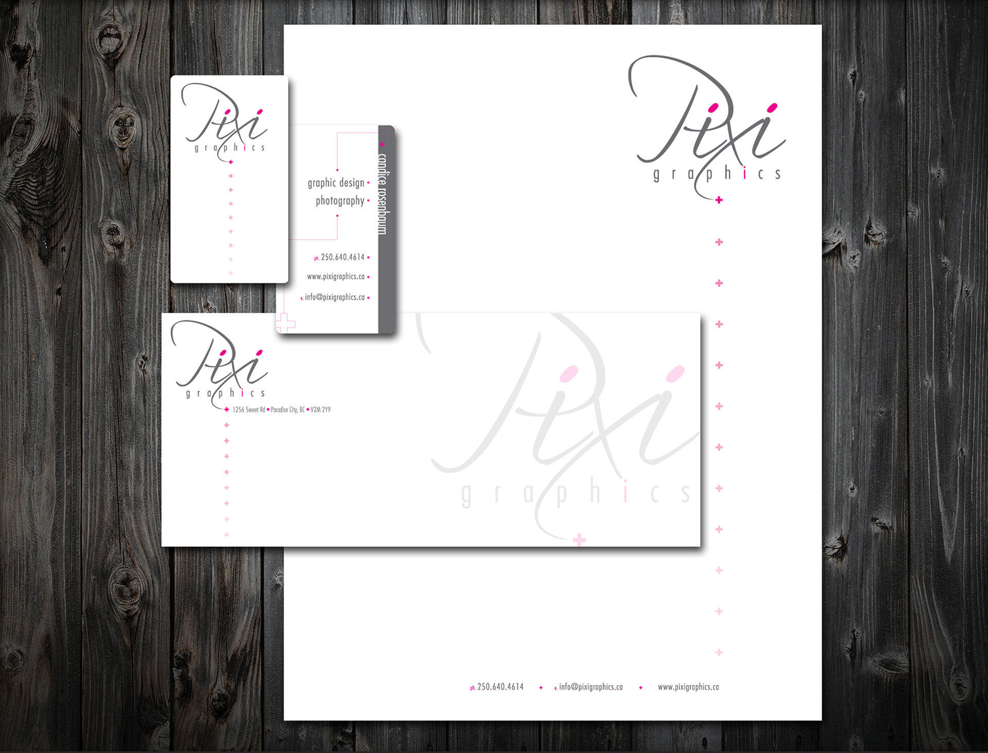 Logo and stationery package design