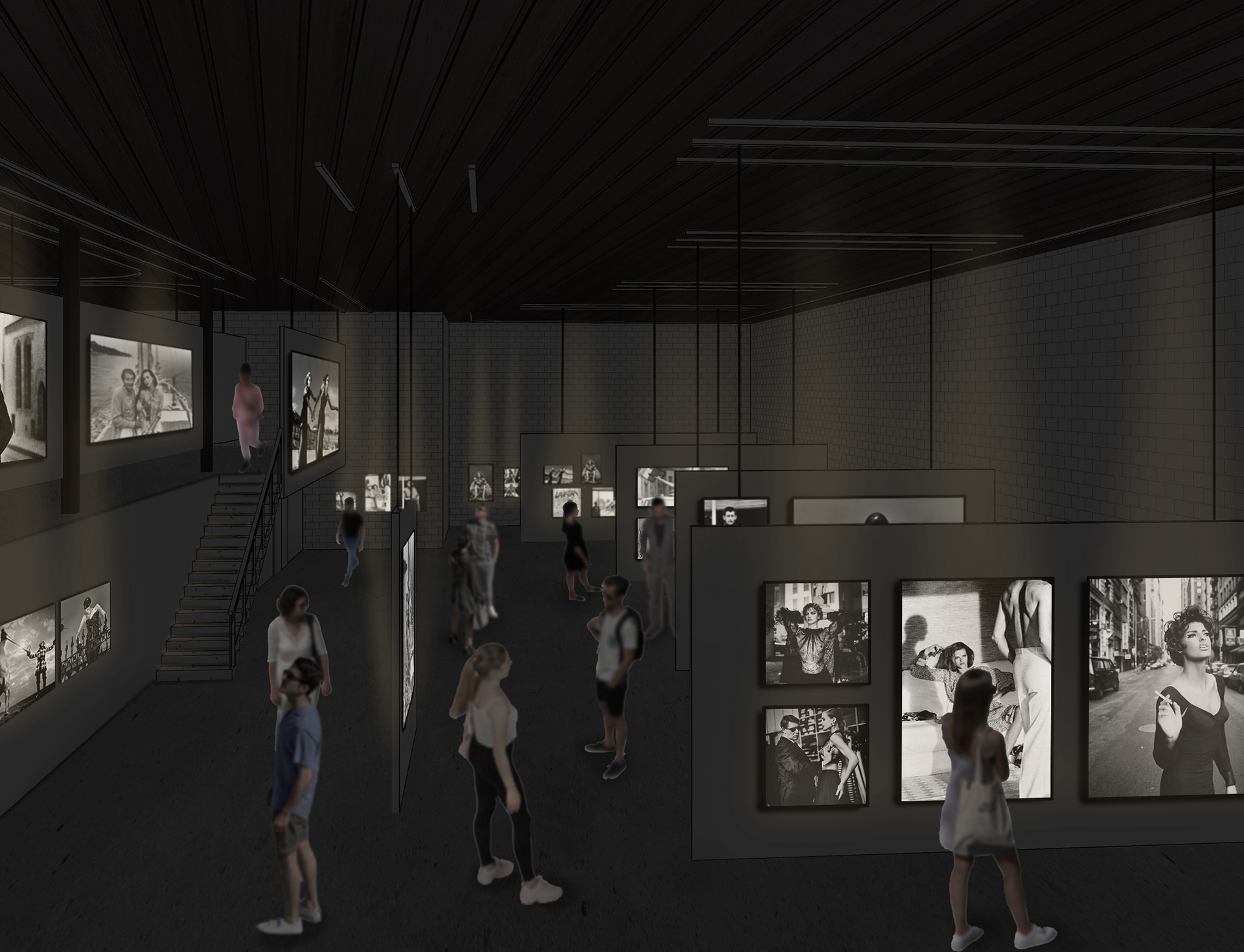 Perspective View of the Featuring Gallery