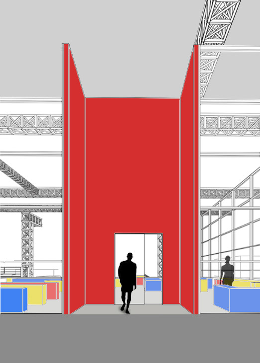 Vibrant Entrance Designed to Attract and Welcome Visitors