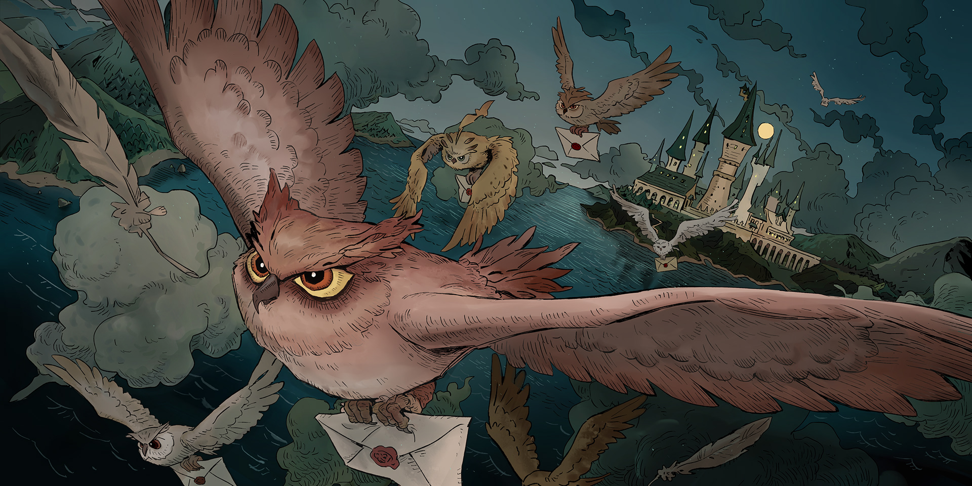 Chendi Xu - Harry Potter Magic Awakened - Key visual art
