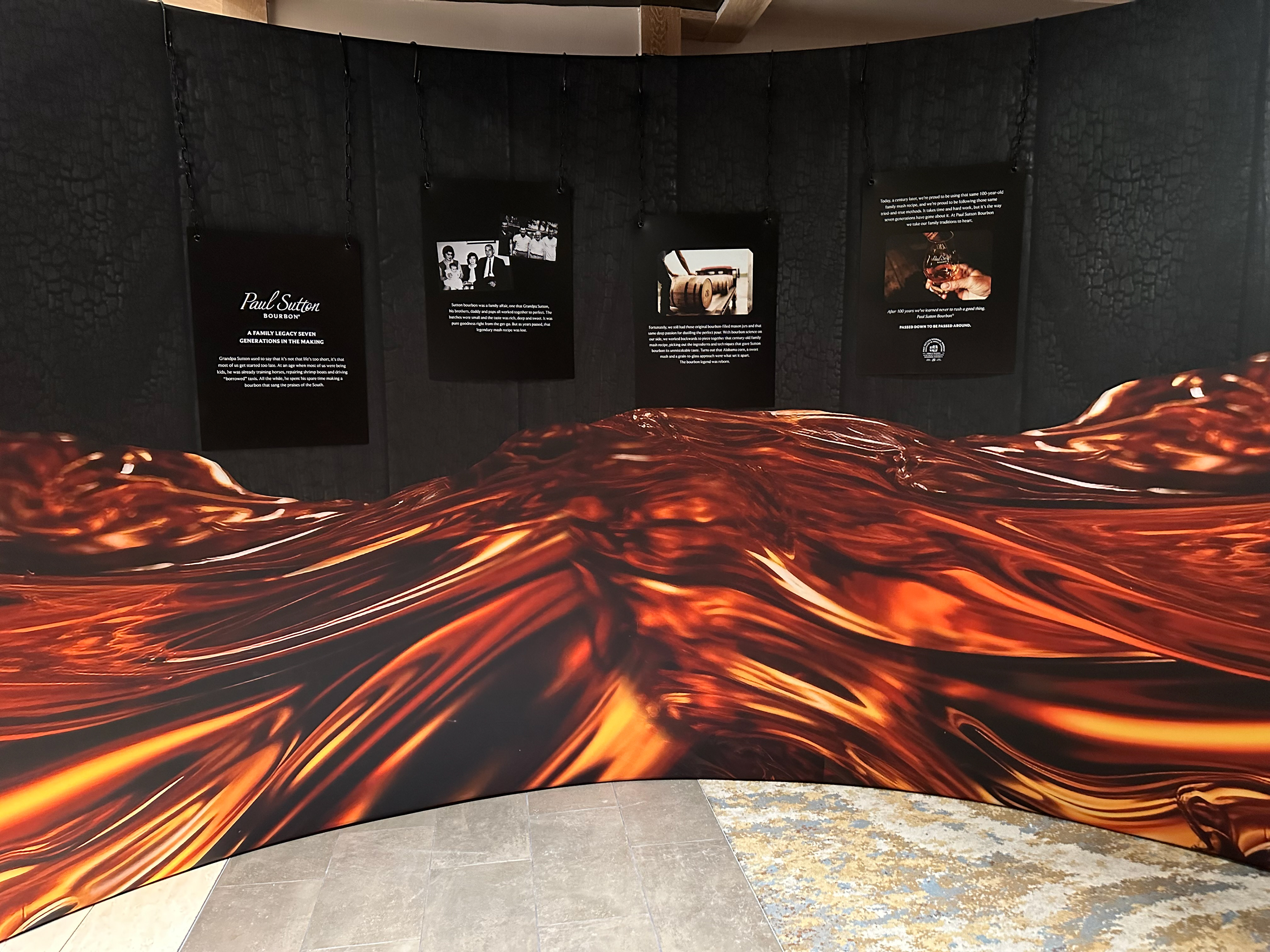 Interior Bourbon Barrel "Tunnel"