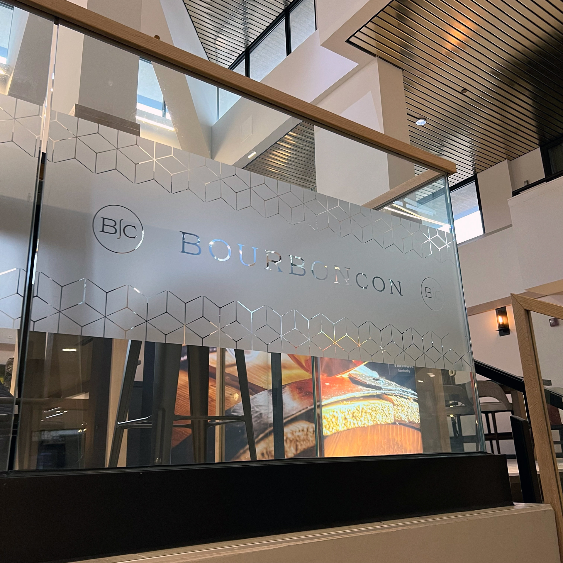 Custom Logo Etchmark Window Graphics