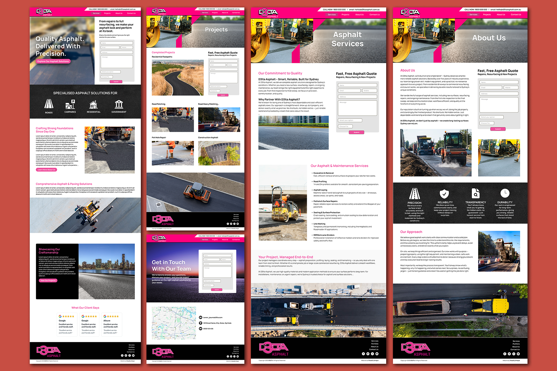 D3LTA Asphalt UI Design