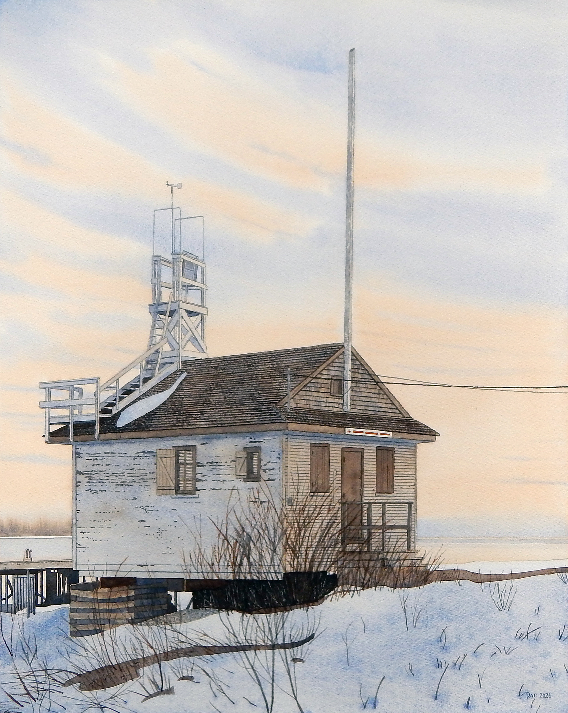 Cherry Beach Lifeguard Station, March