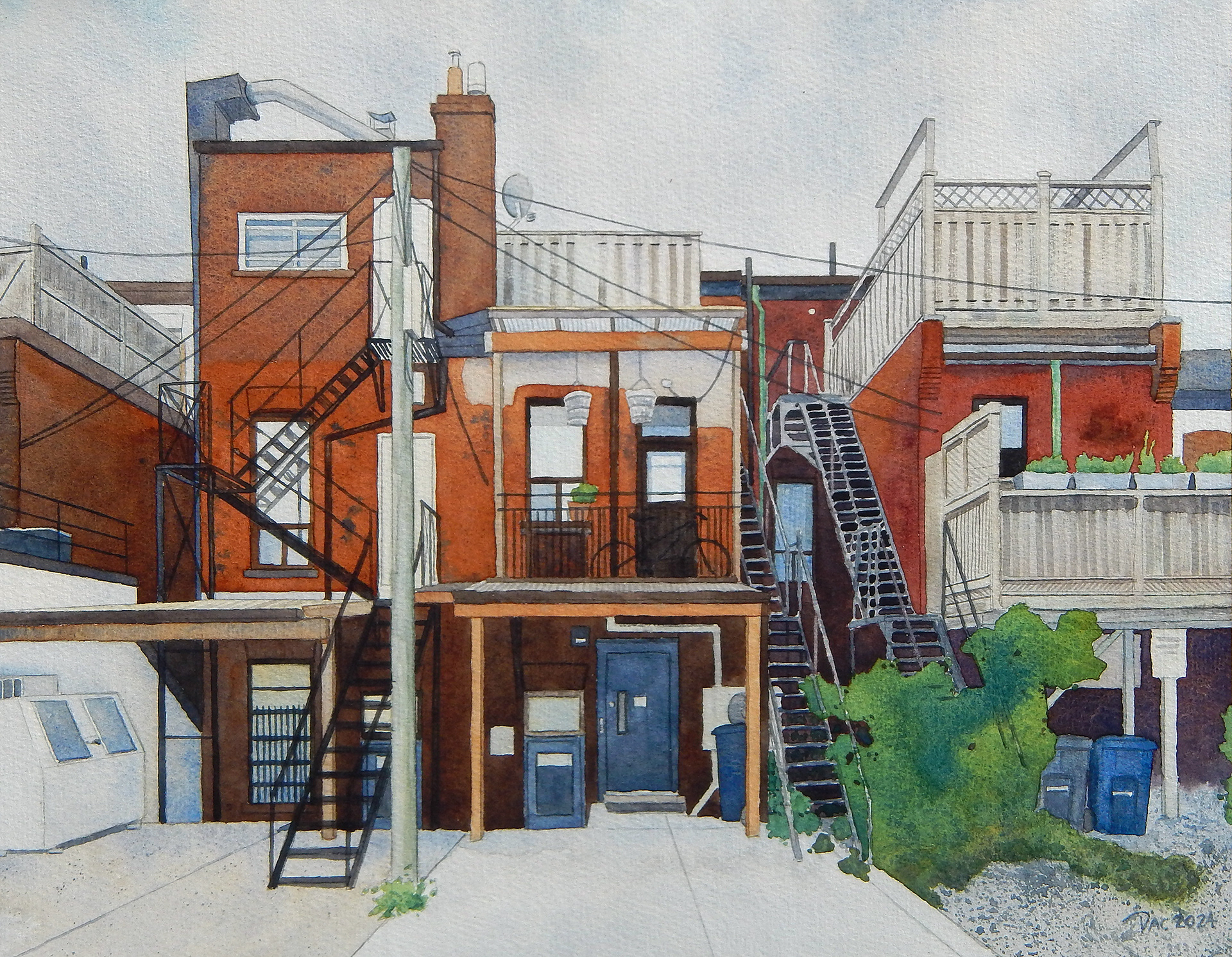 A Cabbagetown Laneway