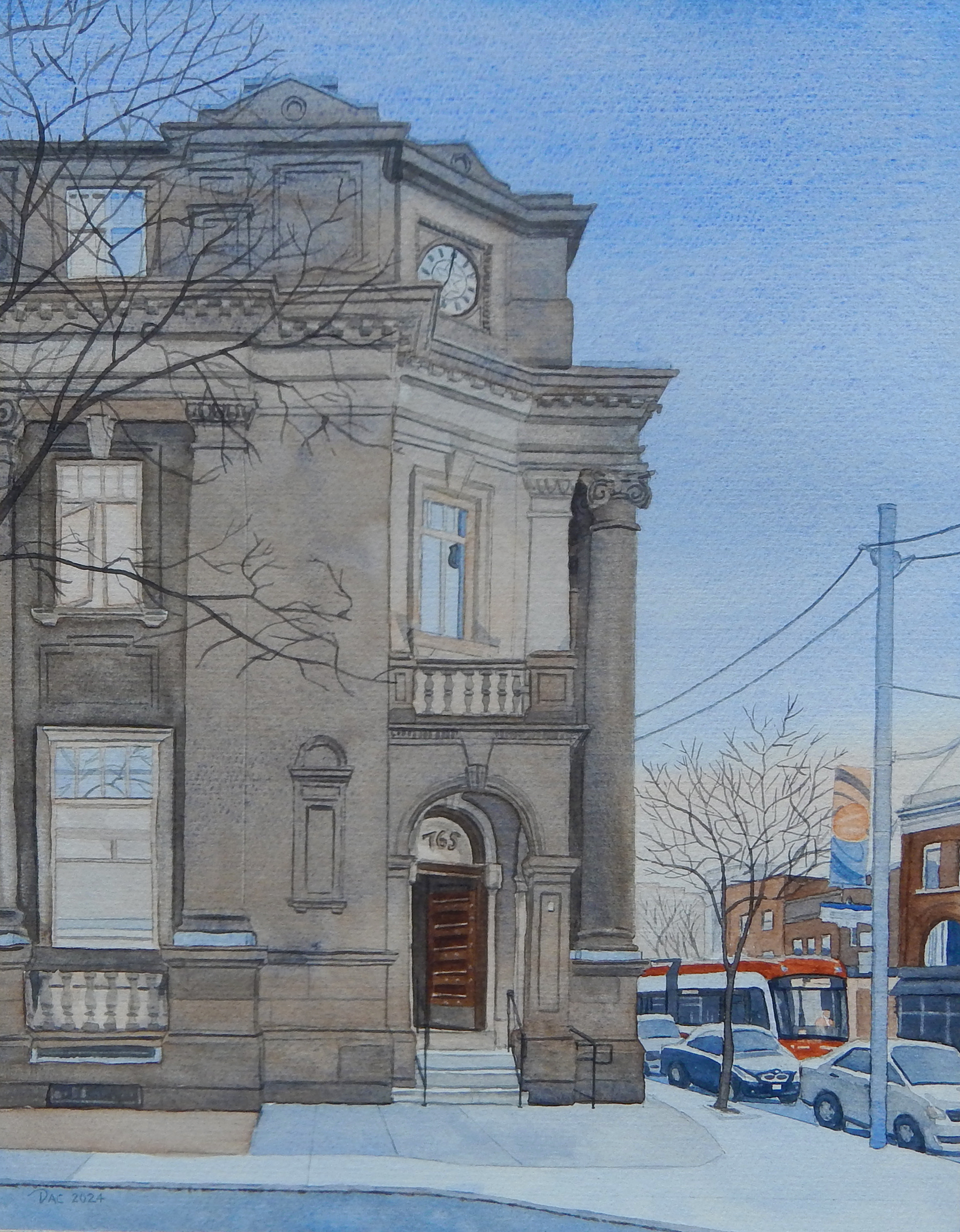Postal Station G, Late April (SOLD)