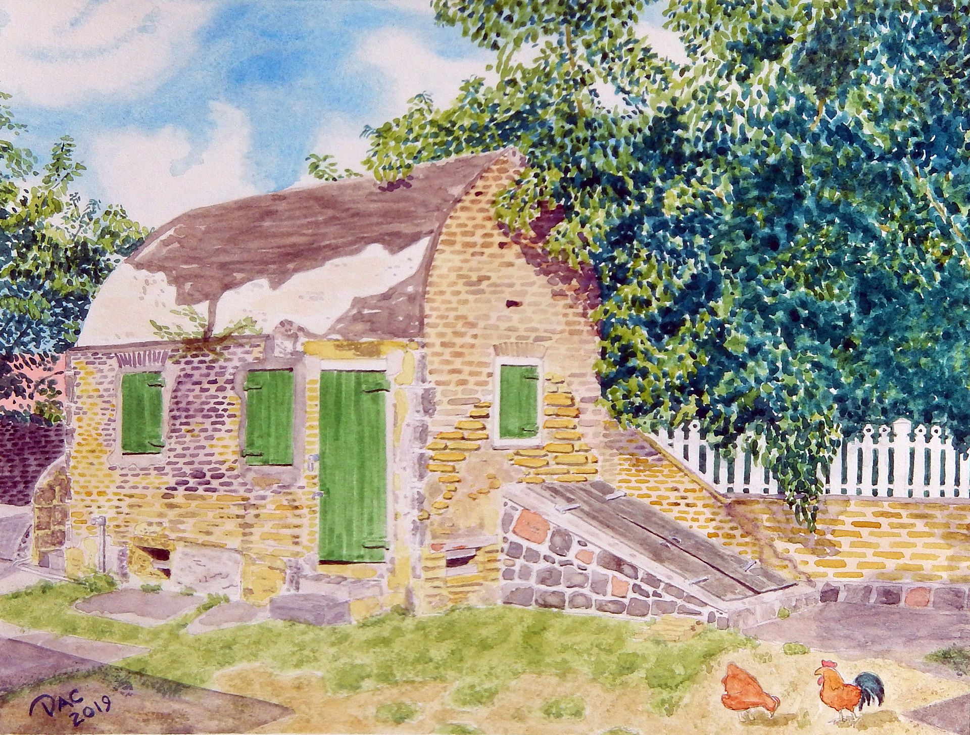 Old Water House, Statia