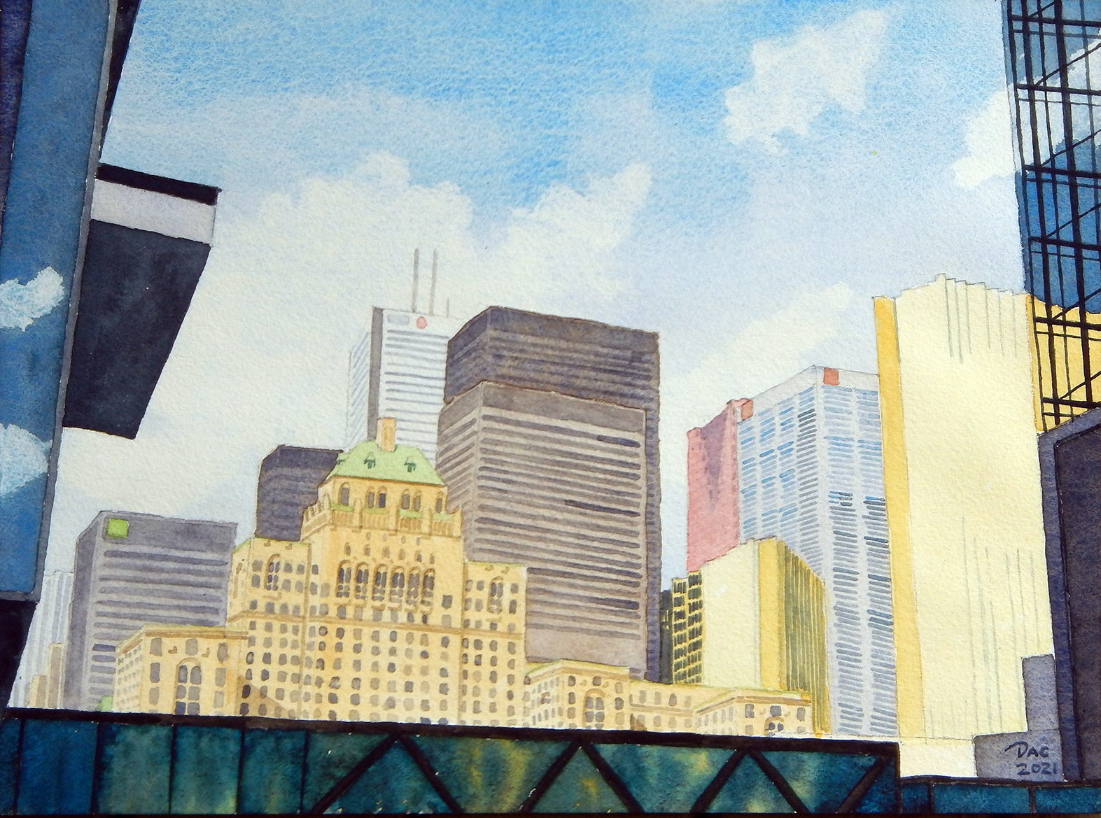 York & Bremner, 9x12"