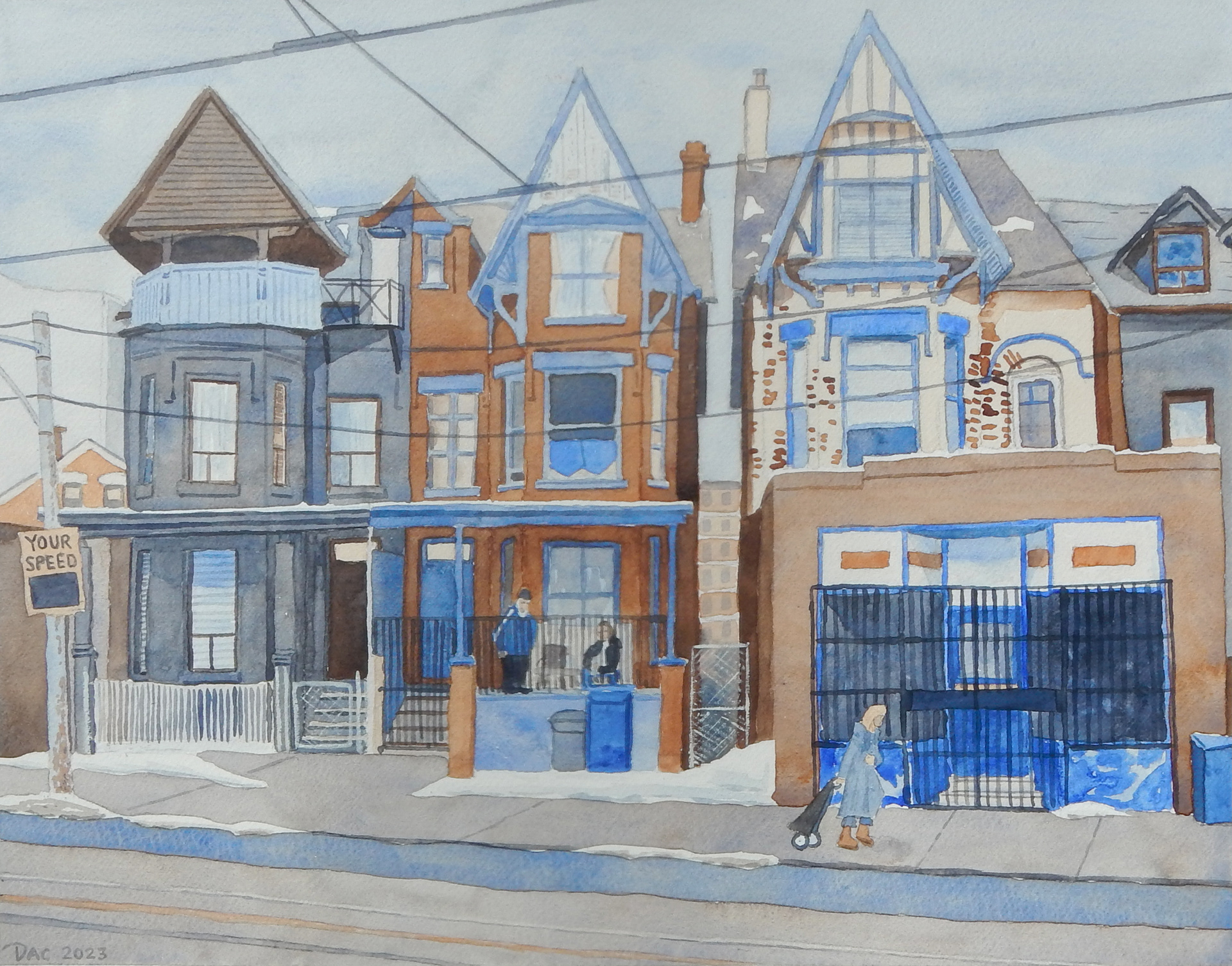 Moss Park Curve, Dundas Street East