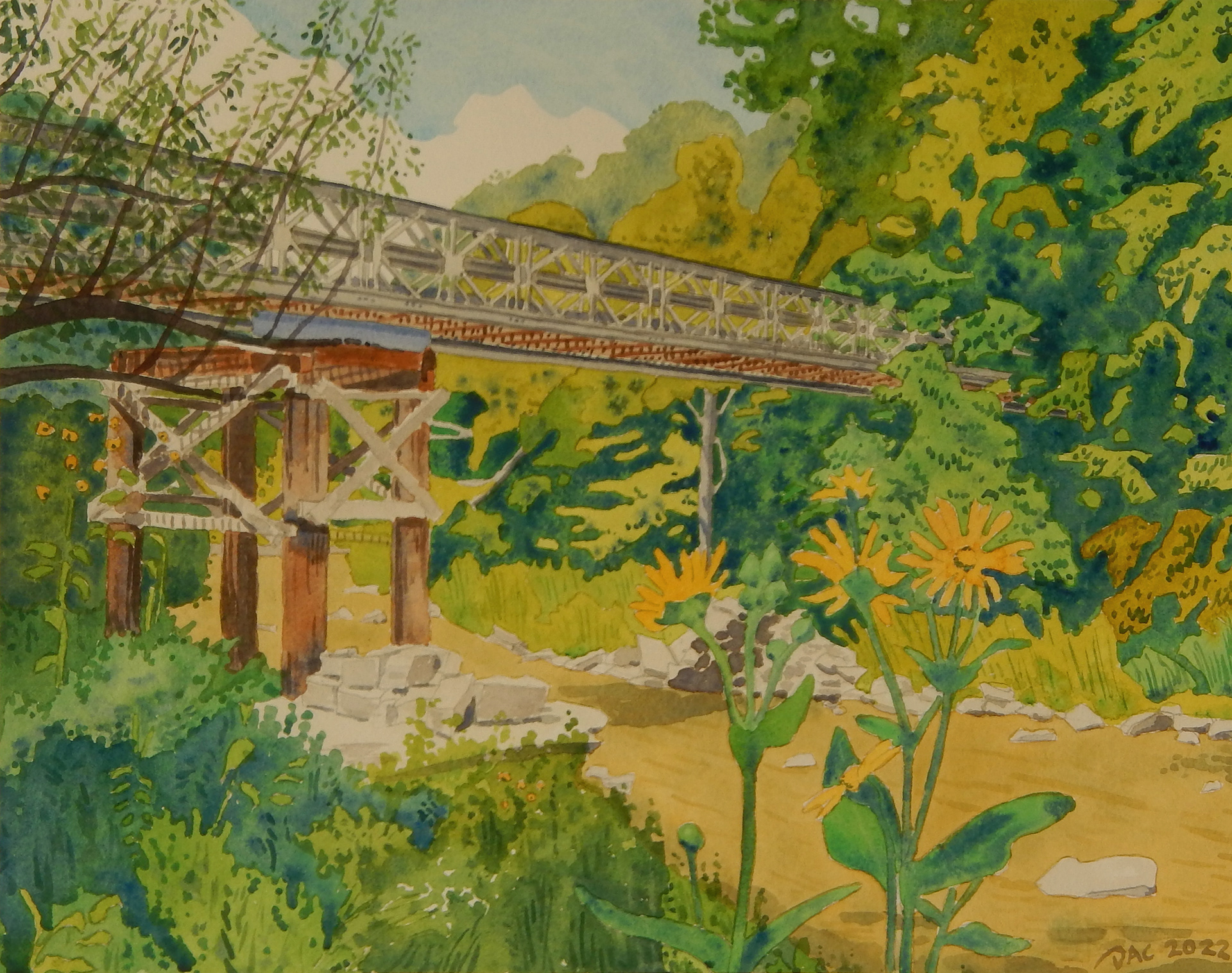 Bailey Bridge, Old Finch, Rouge Valley