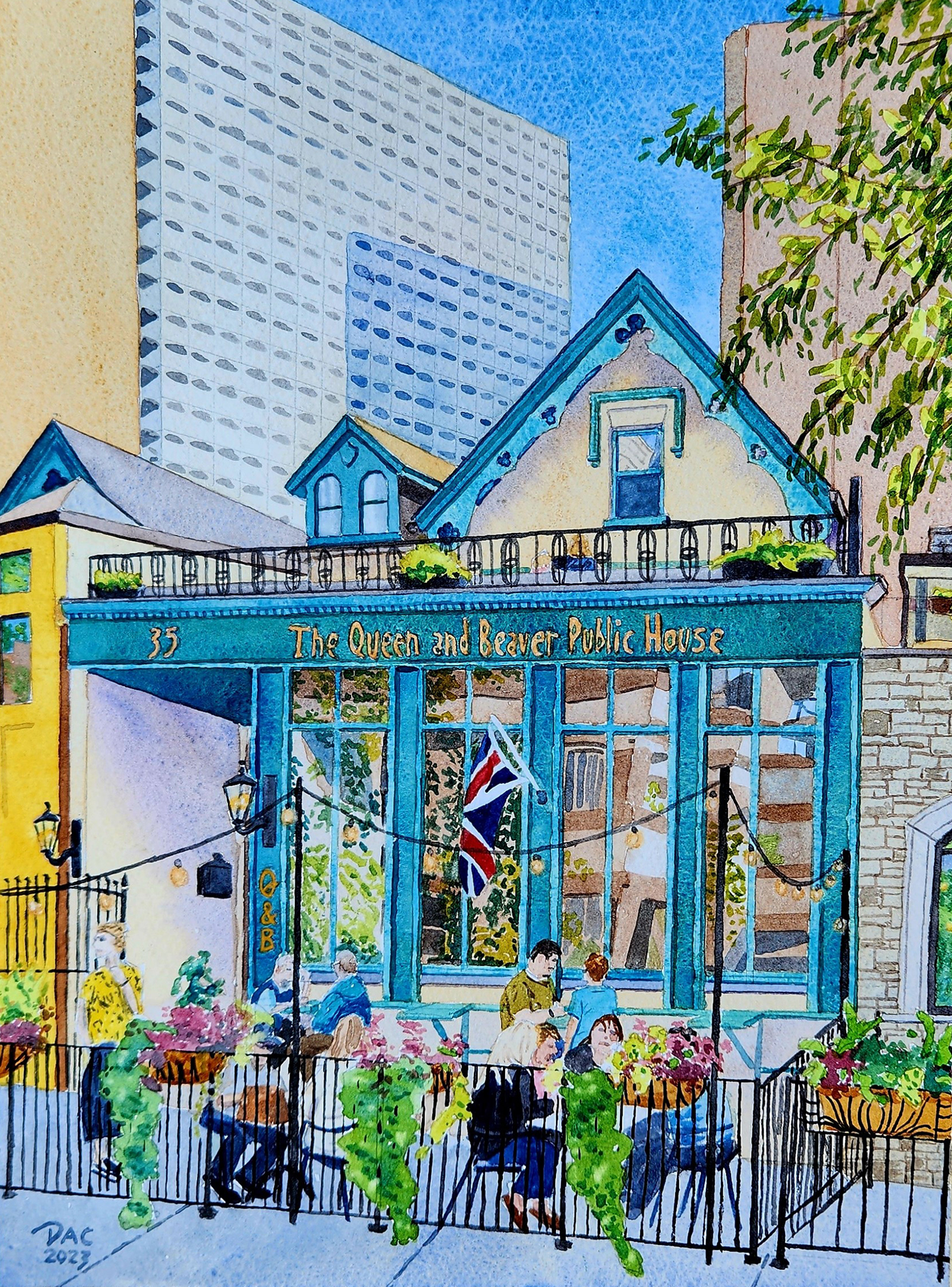 The Queen & Beaver, Summer 2023 (COMMISSION)