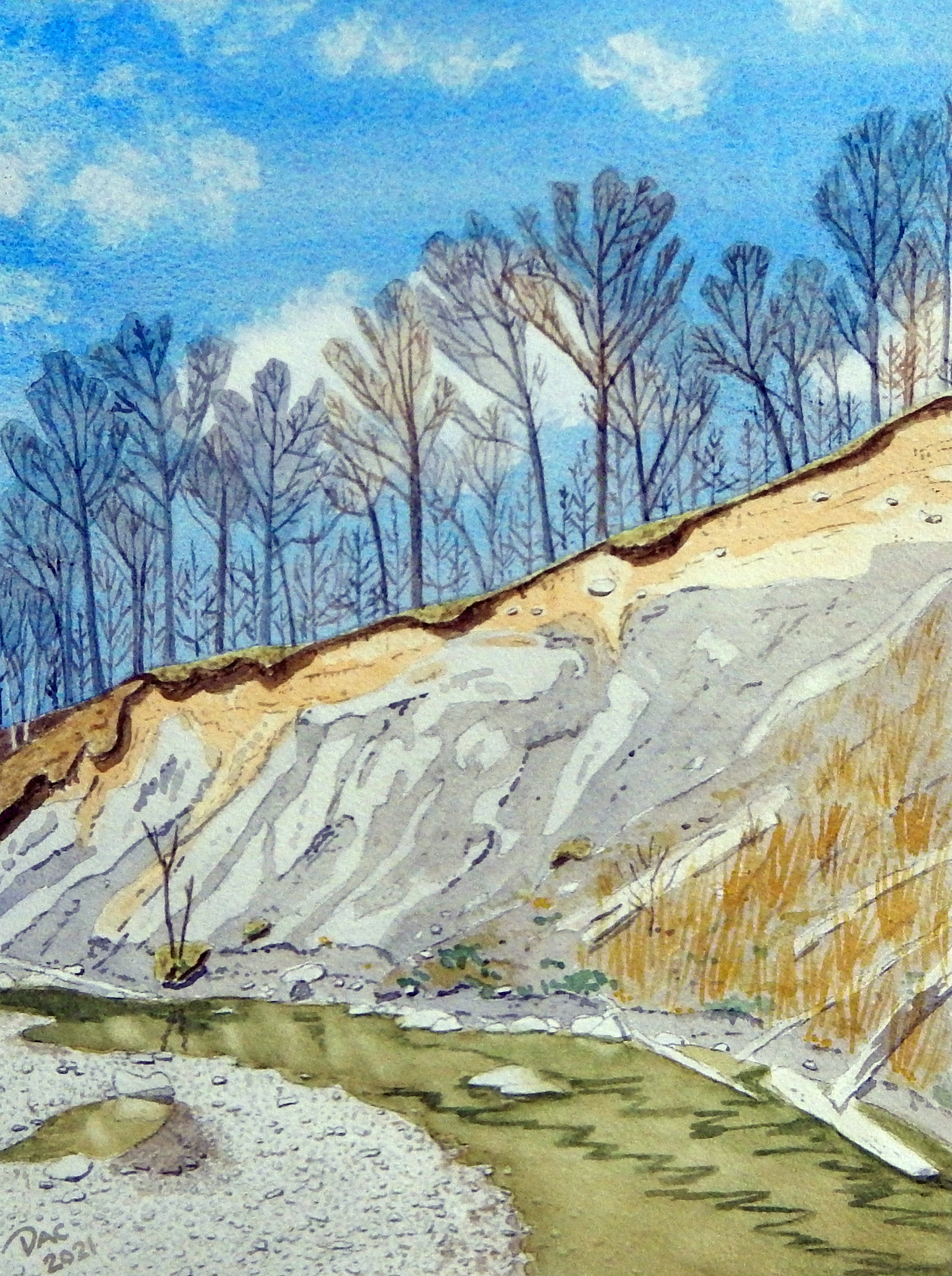 April, Sewells-Finch Meander