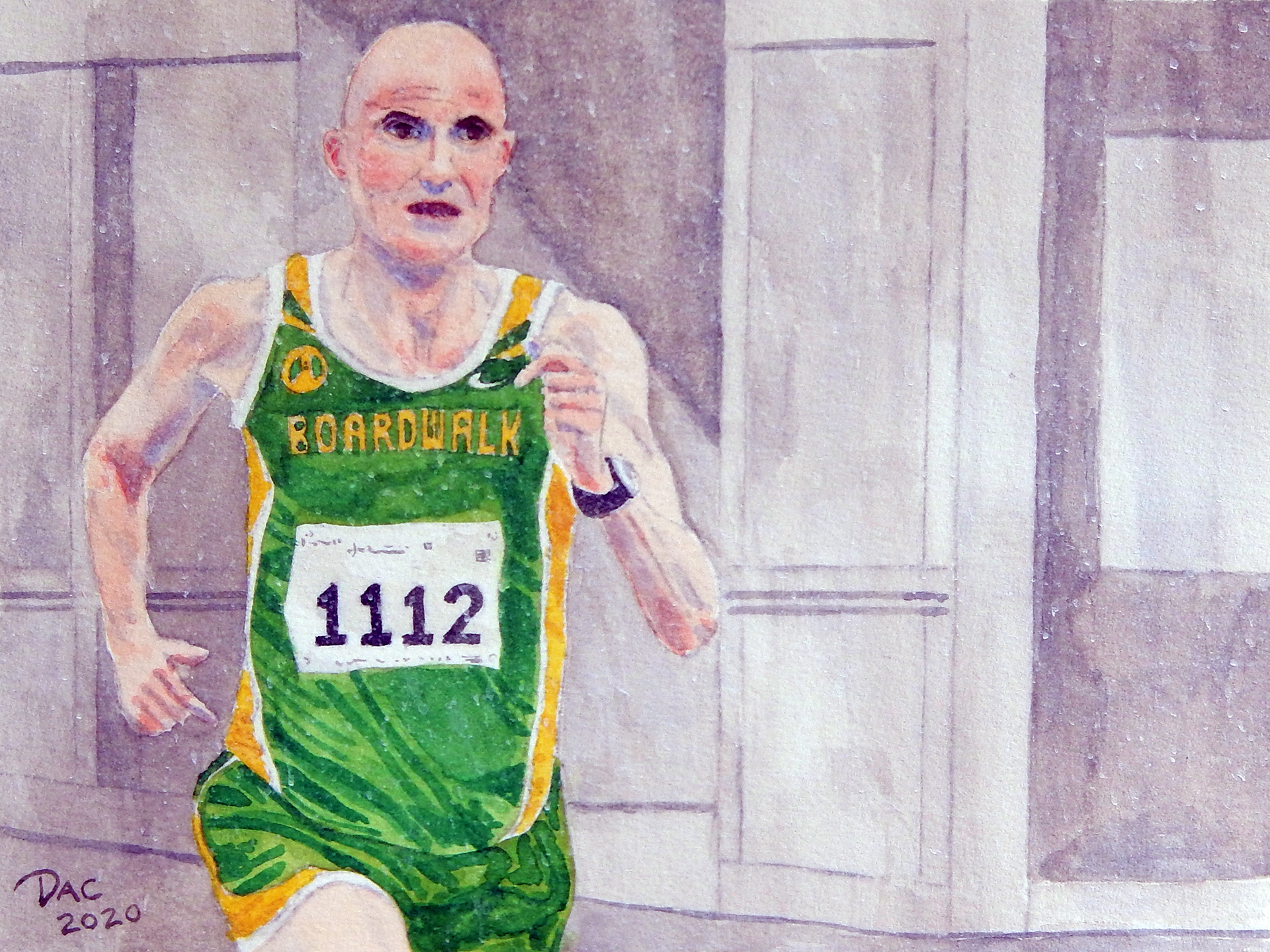 Streetsville 5K, 9x12"