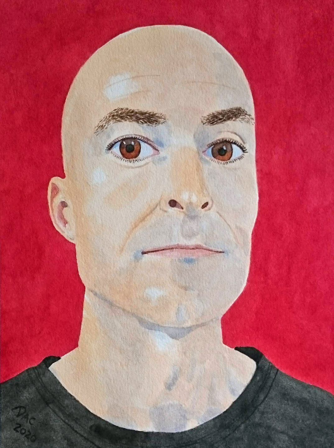 XLVII, watercolour, 9x12"