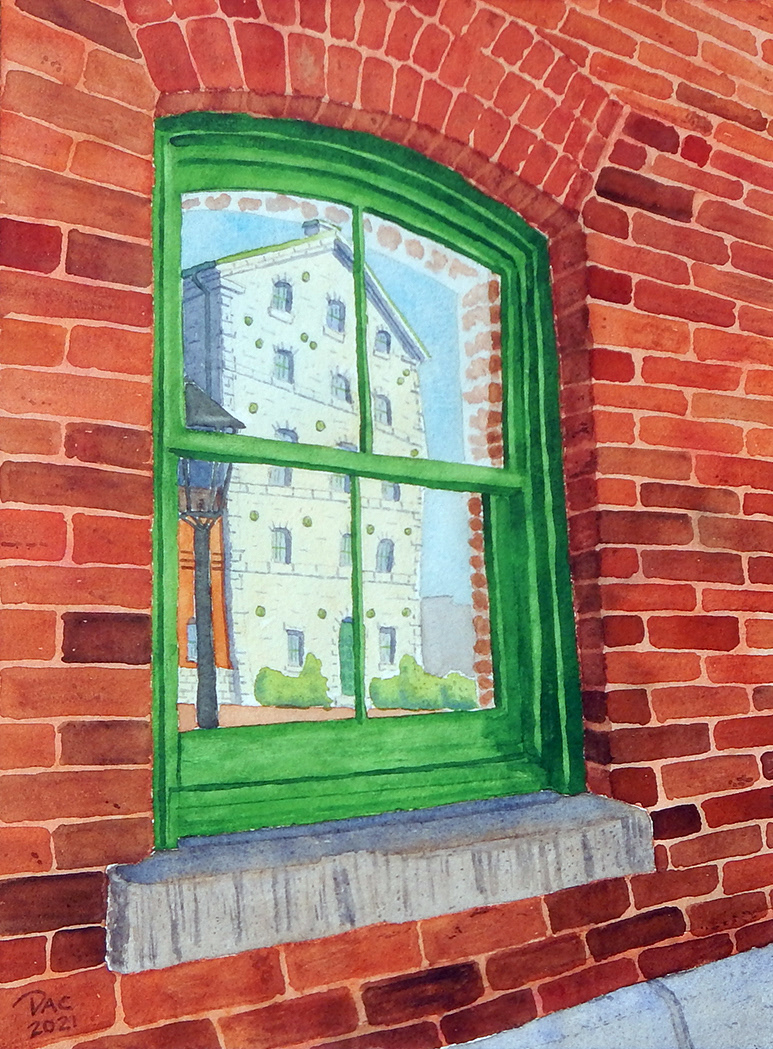 Trinity Street Reflection (SOLD)