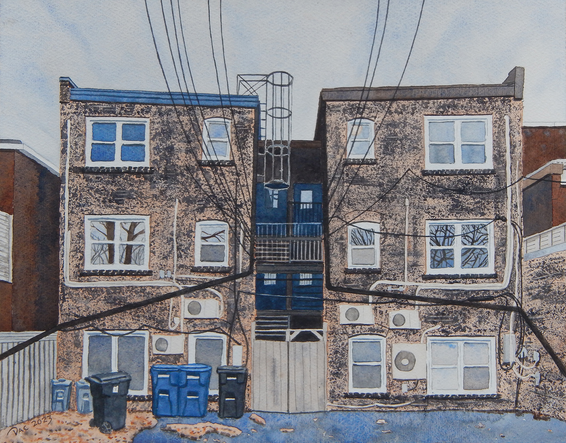 Wired (Damp December Morning, Carl Stryg Lane)