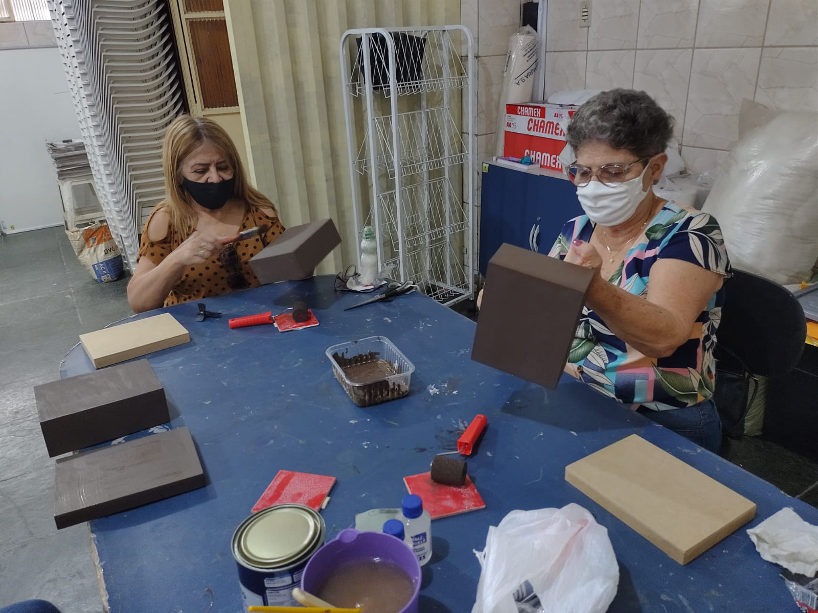 Pintura em MDF