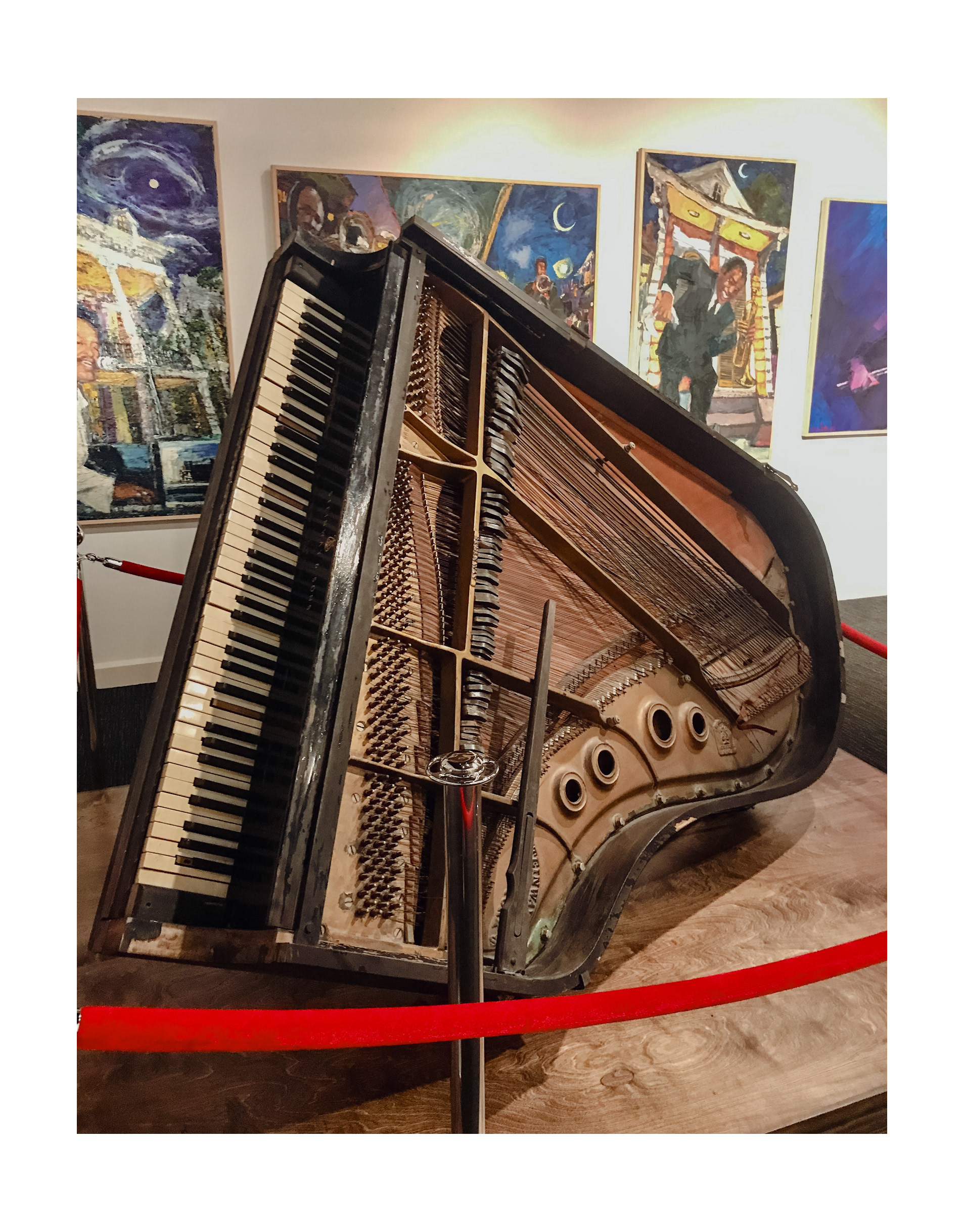 Fats Domino's piano, New Orleans Jazz Museum