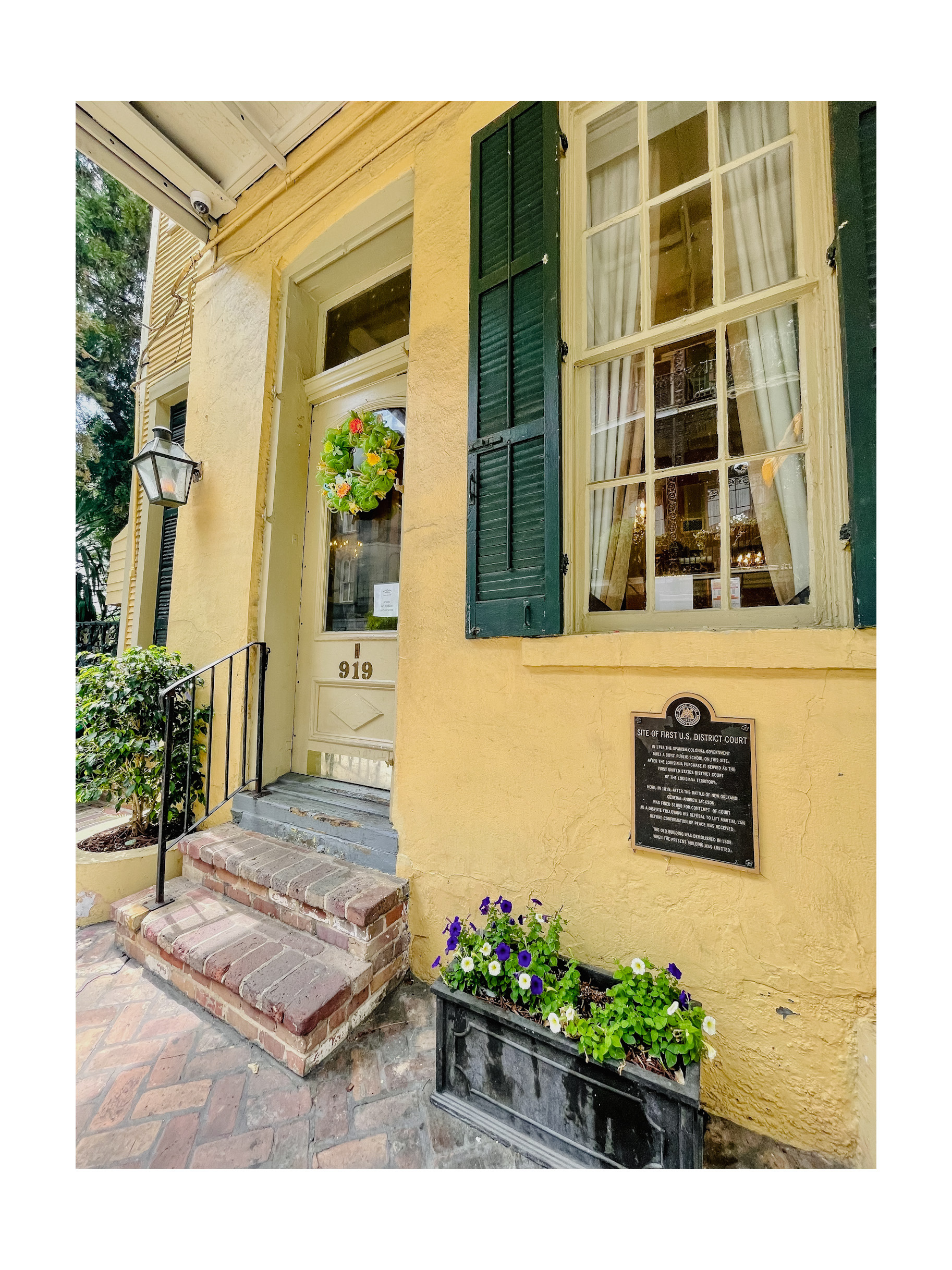 Andrew Jackson Hotel {formerly the First U.S. District Court)