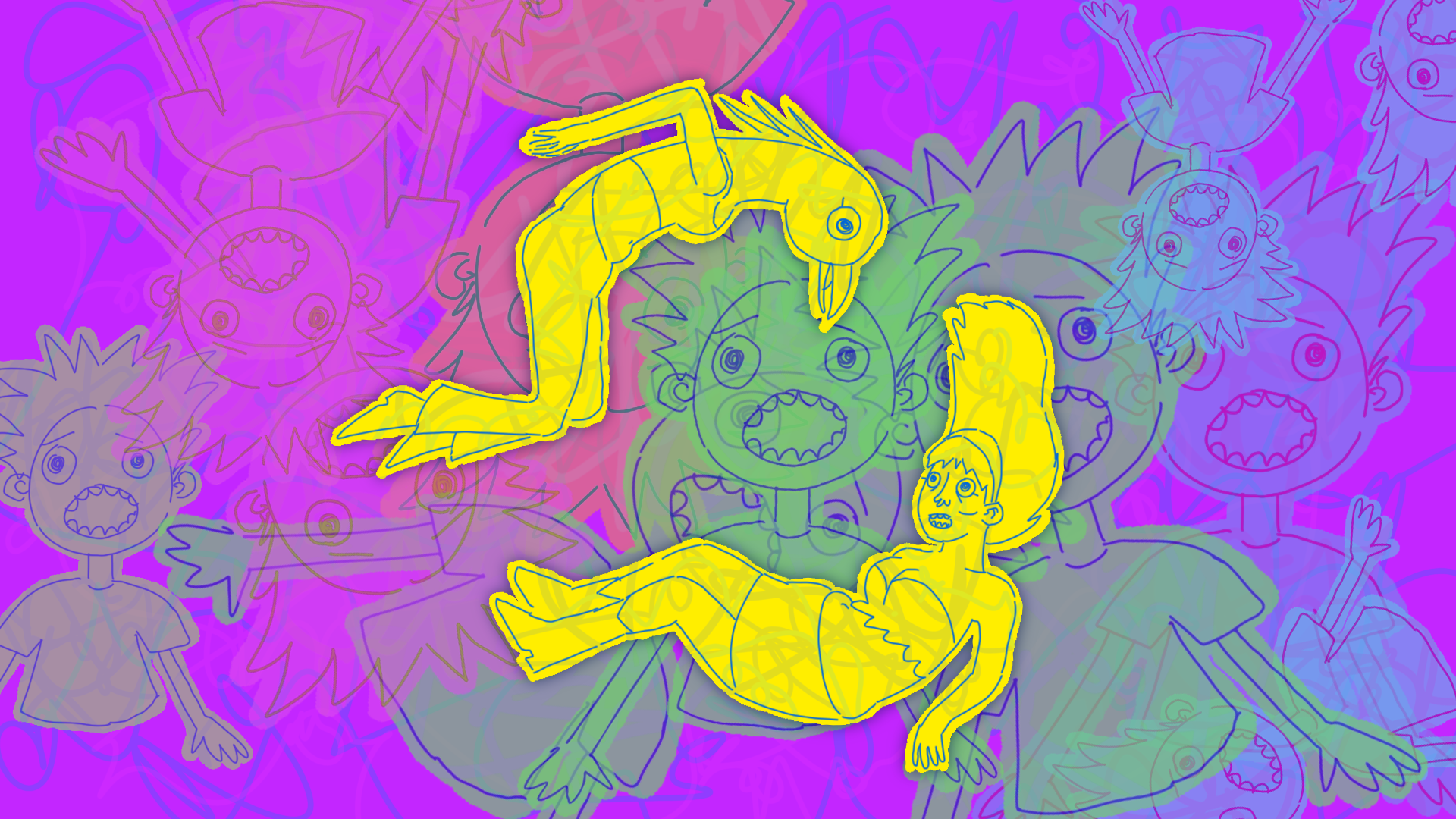 Spinning Scene Concept Art