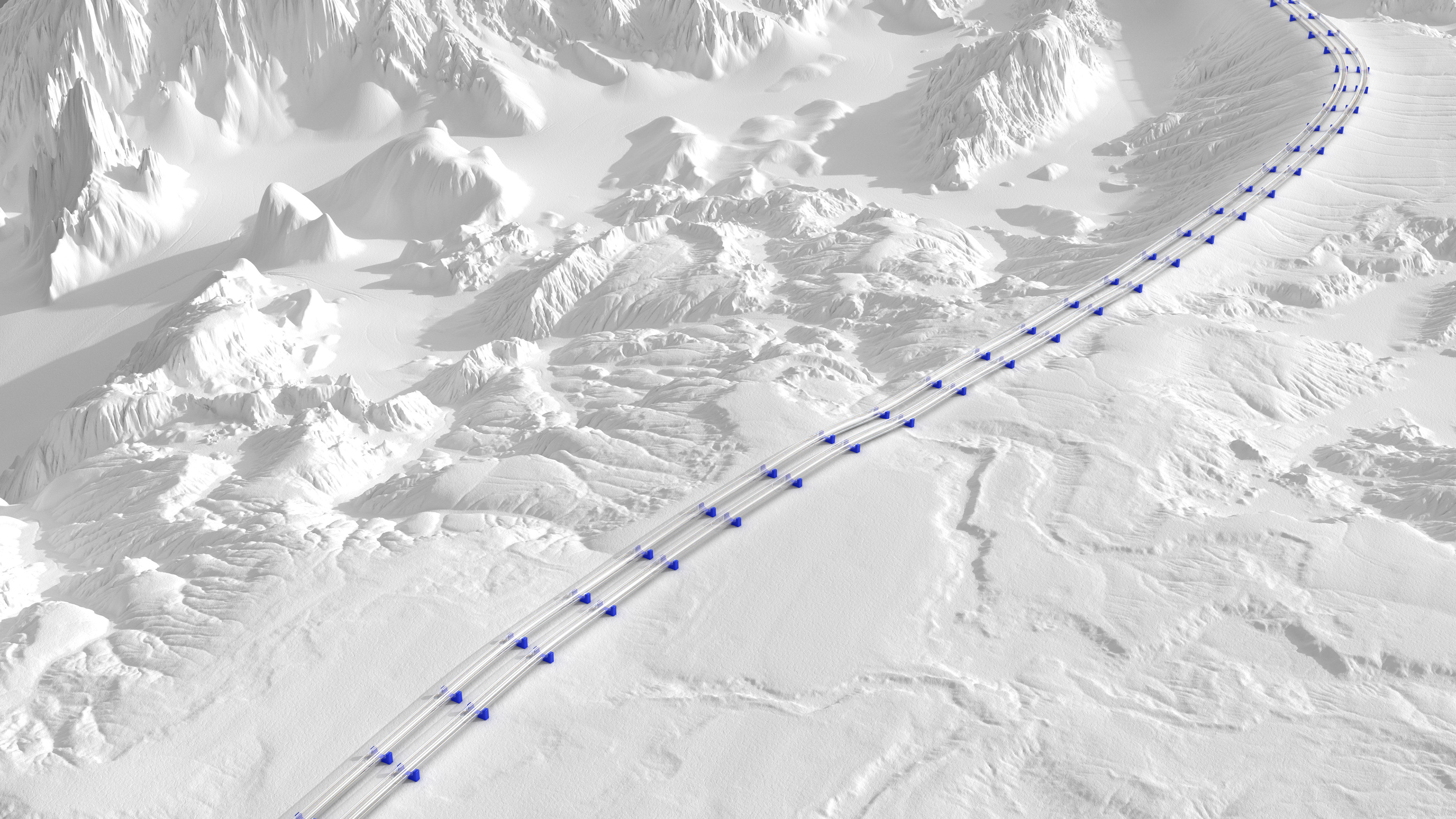 Overland Pipeline Section (glass)