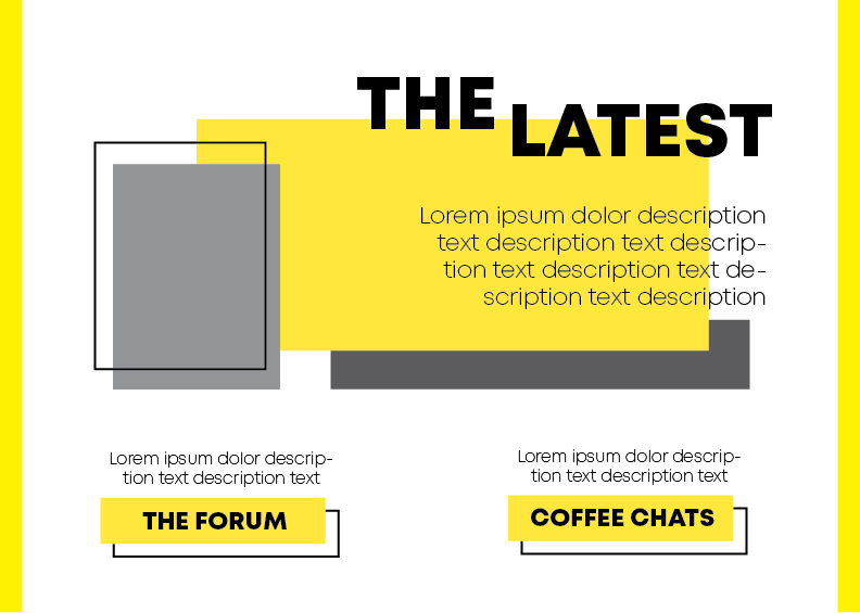 Webpage layout for CFF's latest news