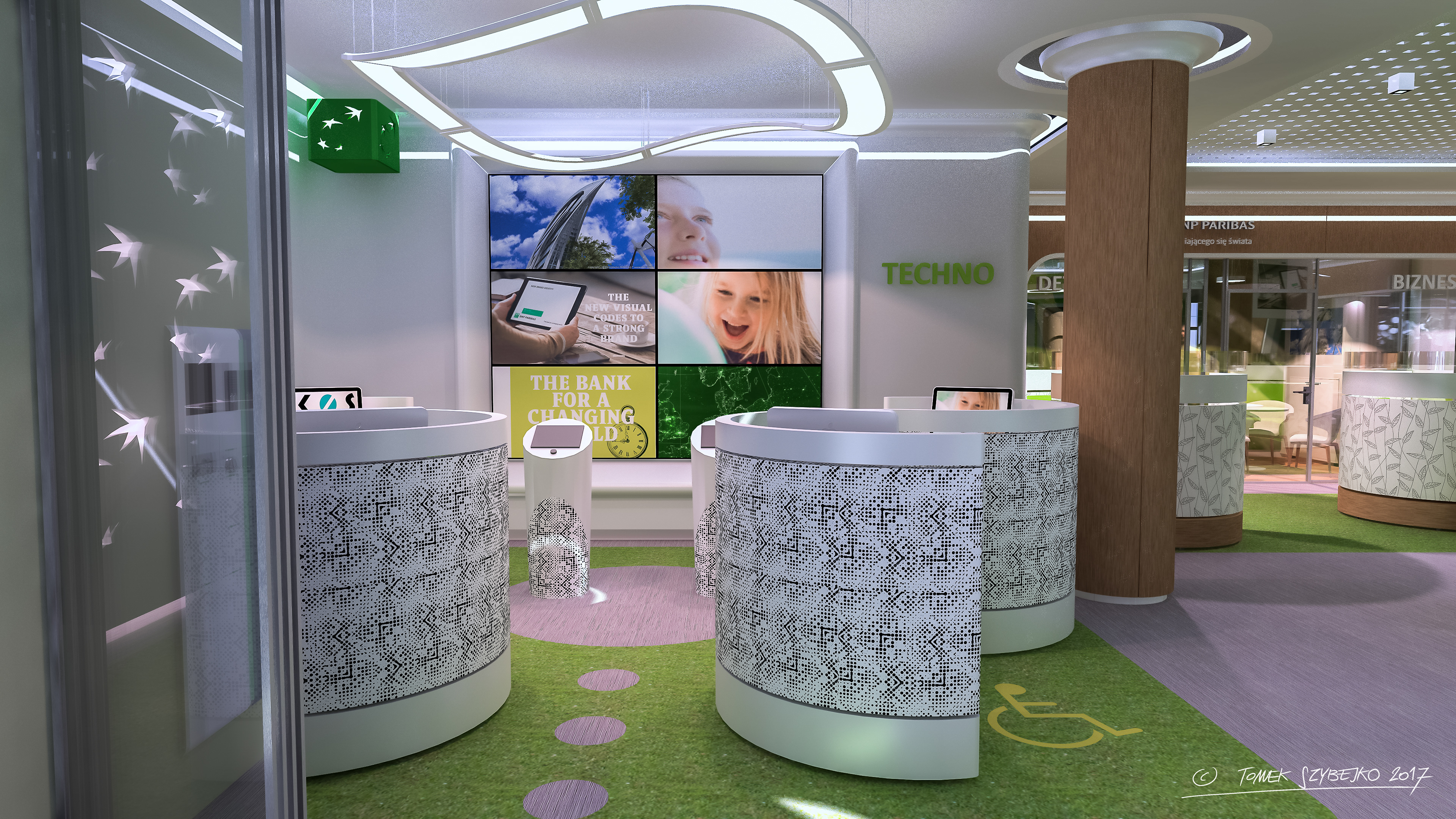 rebranding sieci oddziałów bankowych