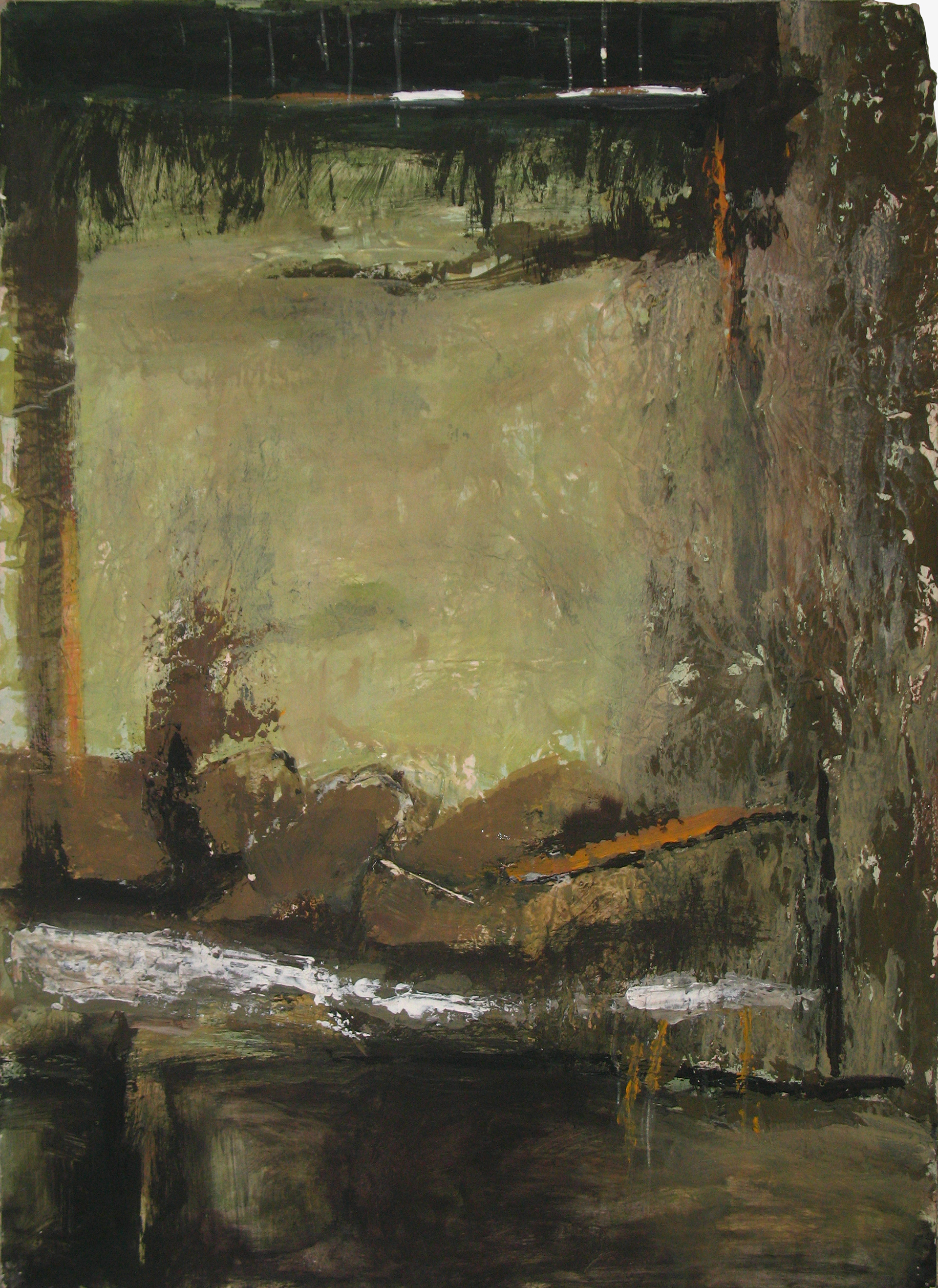 Acrylic on Paper, 1995