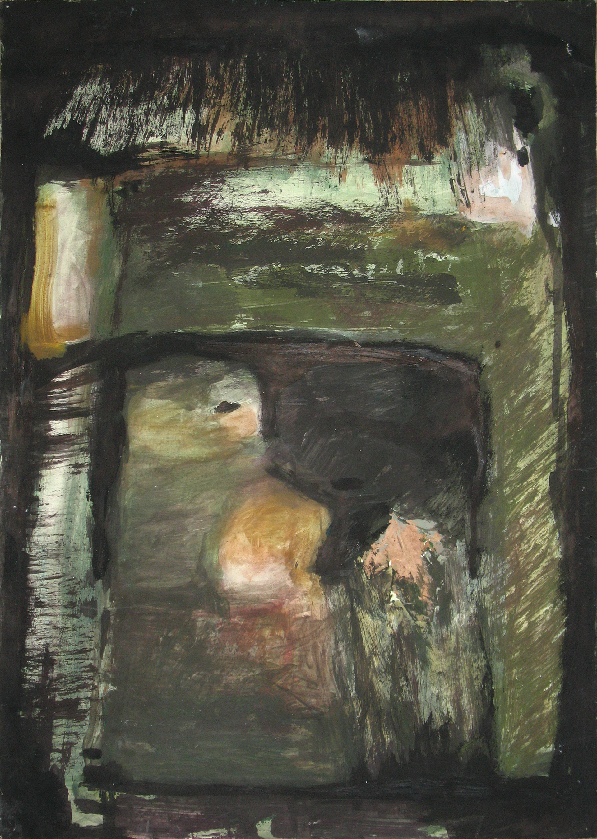 Acrylic on Paper, 1995