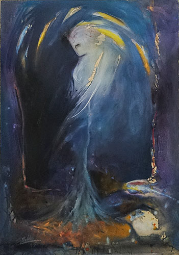 Ascend - Acrylic on canvas, 1995