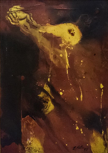 Ascend - Acrylic on canvas, 1997