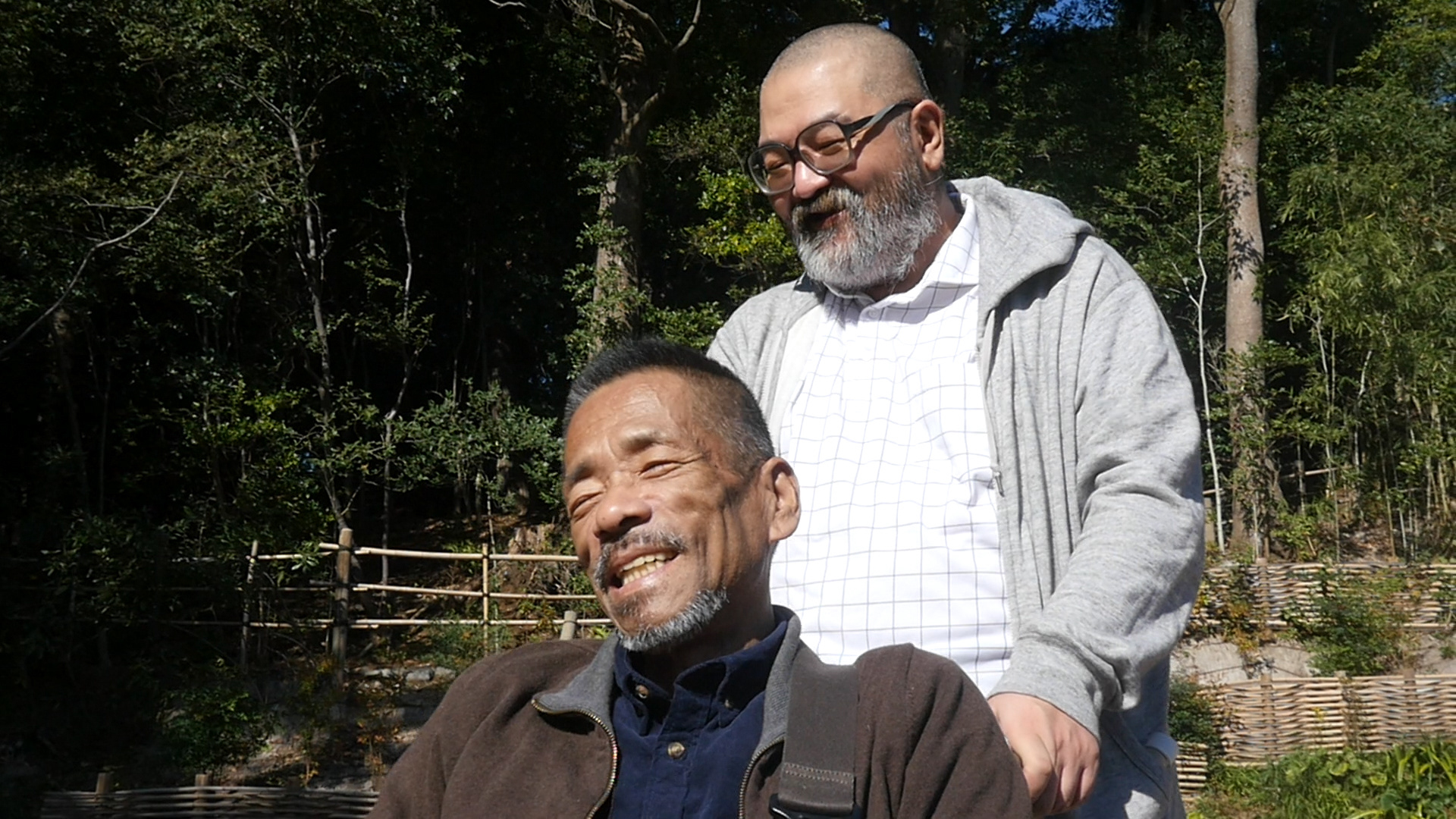 Hiroshi Hasegawa and Gengoroh Tagame