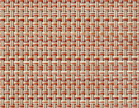FP - 085 CANE WEAVE PAPRIKA