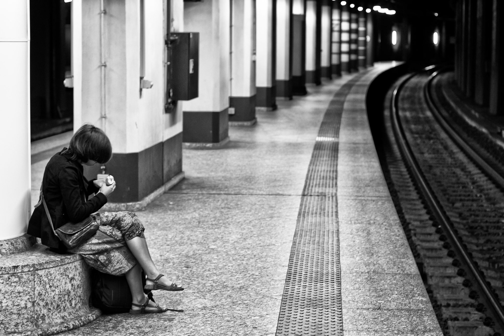 Bruxelles, Gare Centrale, quai