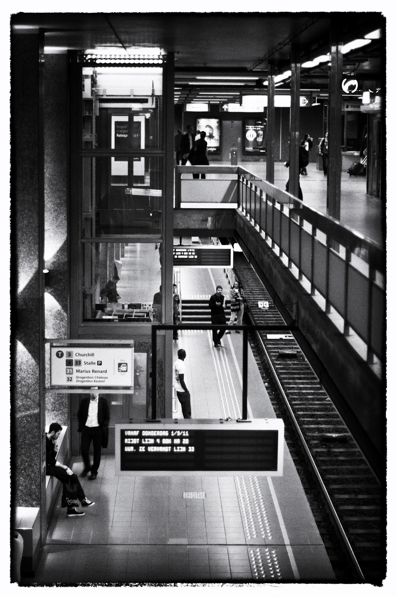 Bruxelles, Métro De Broukère