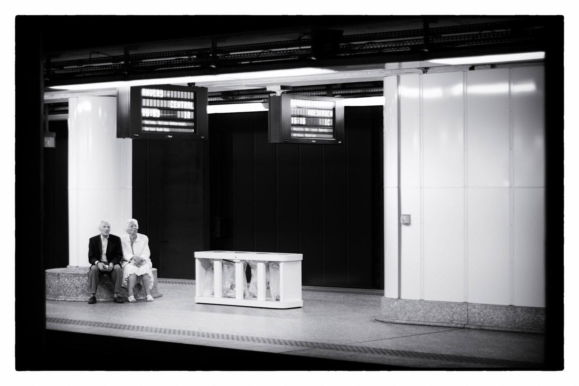 Bruxelles, Gare Centrale, quai