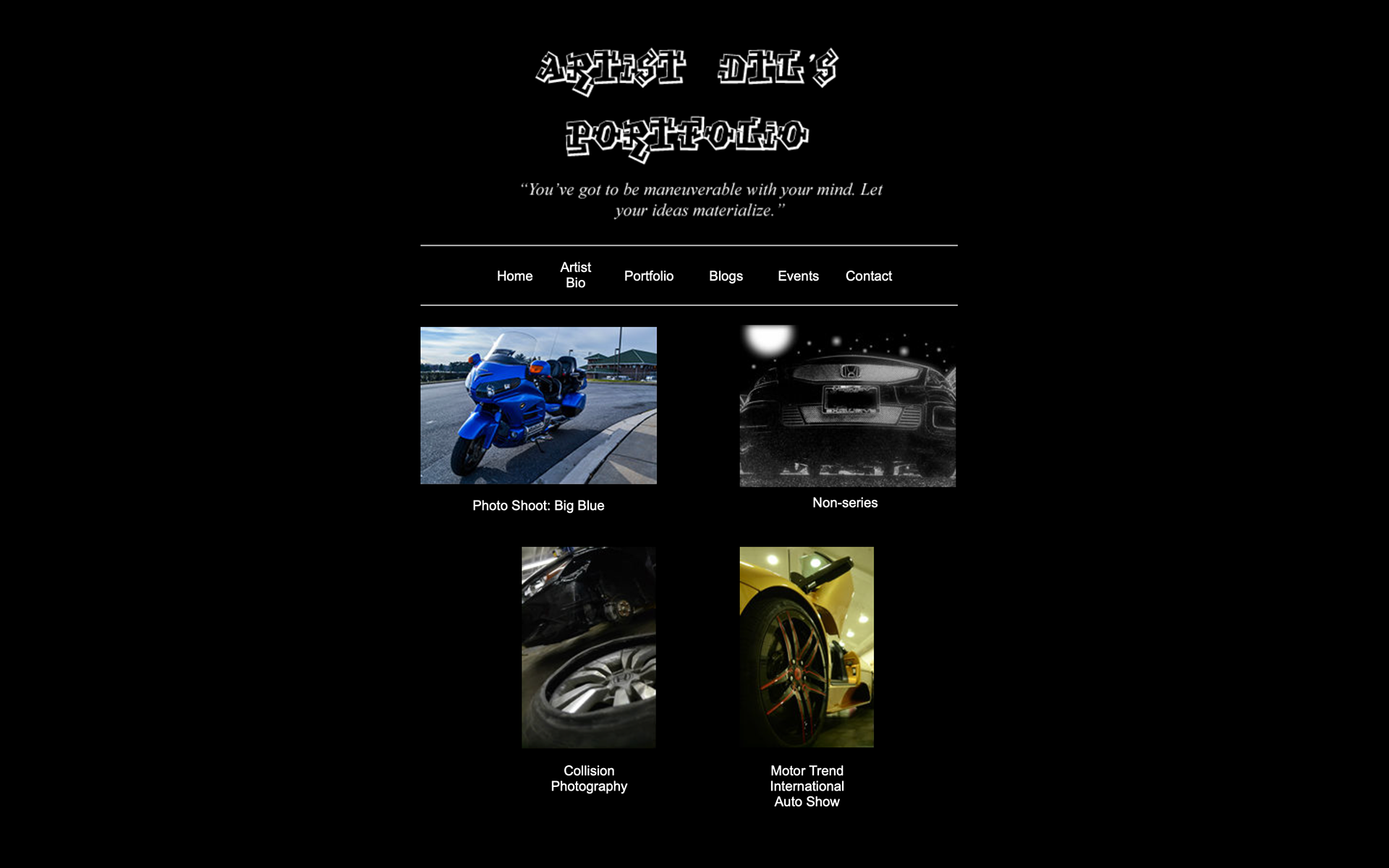 Portfolio Page