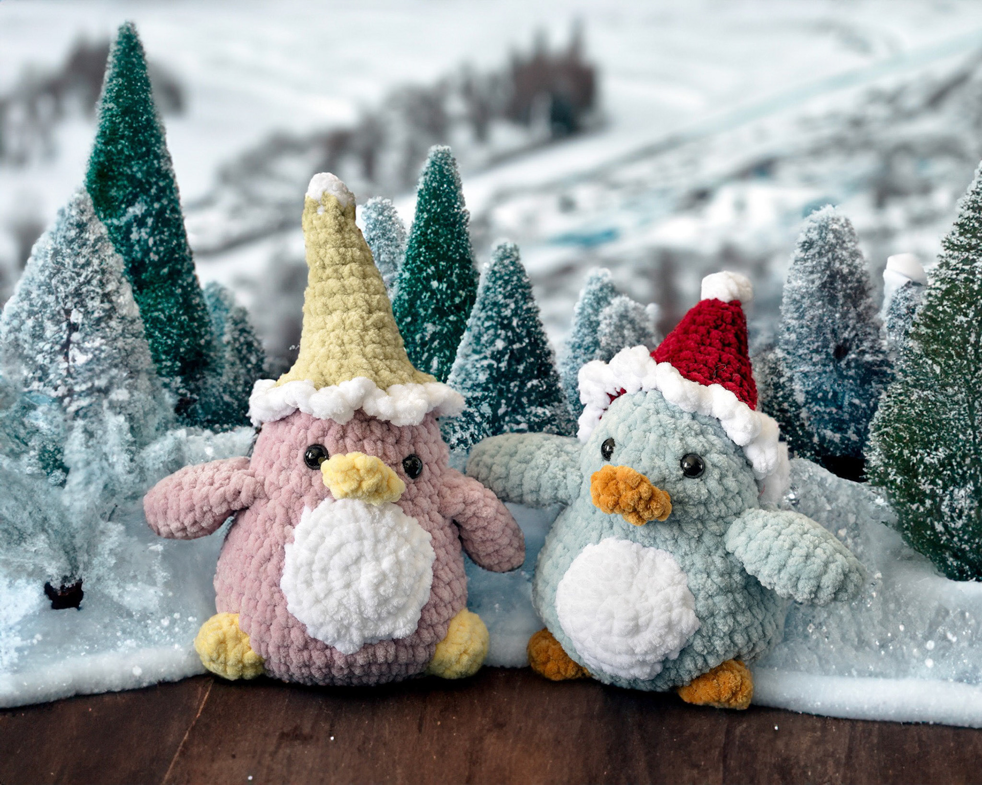 Pingouin, 20cm, CHF 20 chacun