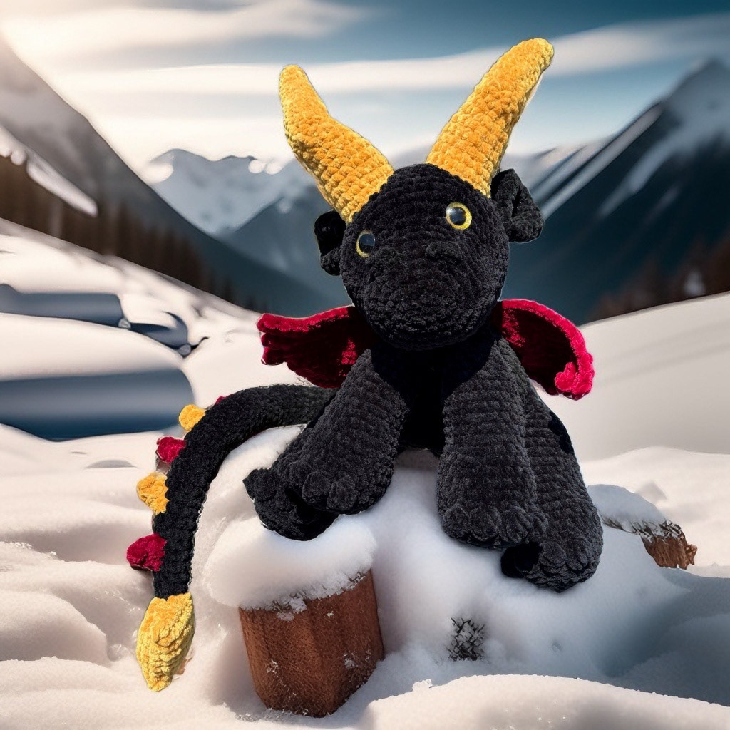 Dragon géant, 40cm, CHF 85