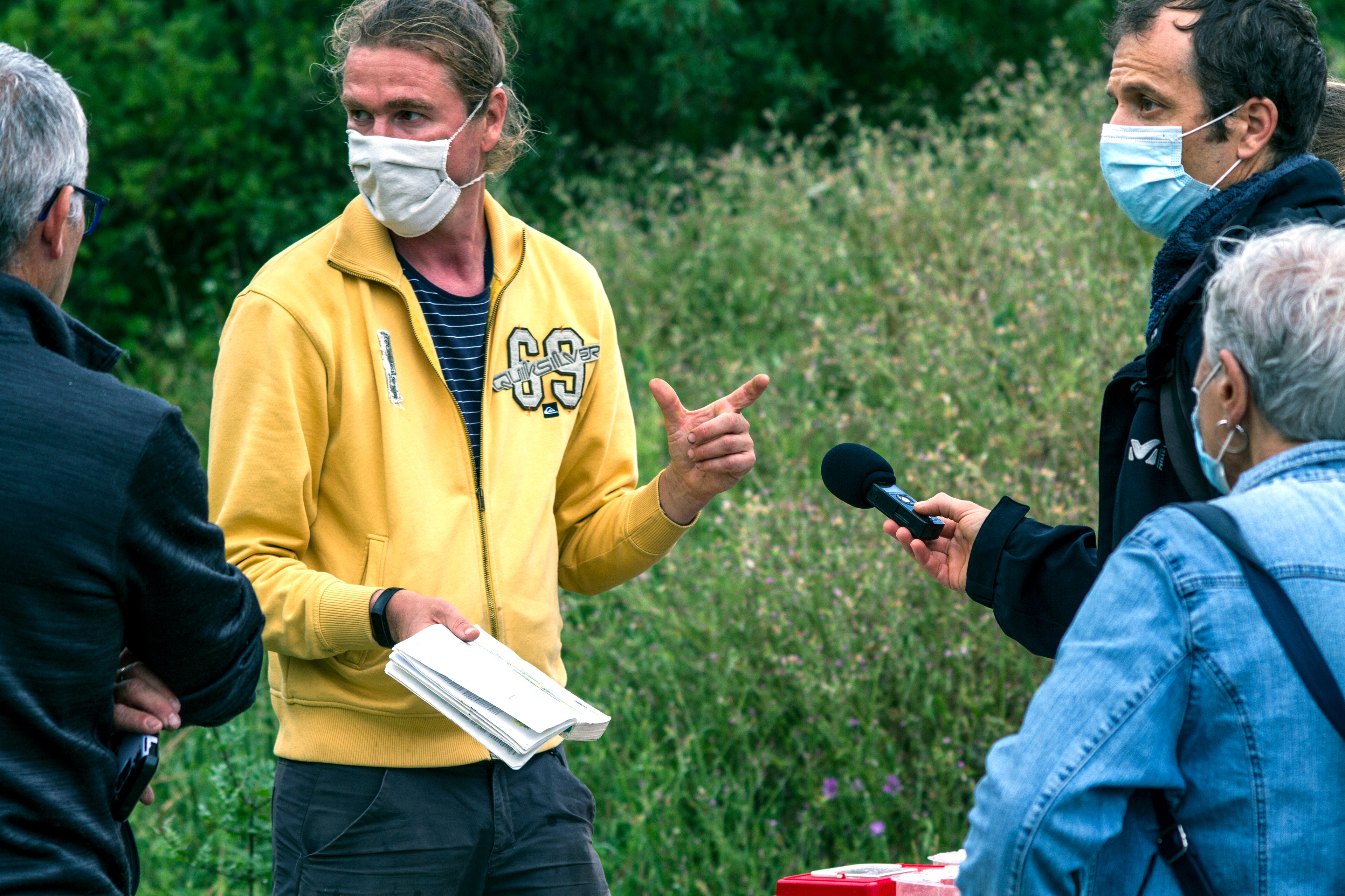 Intervention sur la faune et la flore de la Boyne