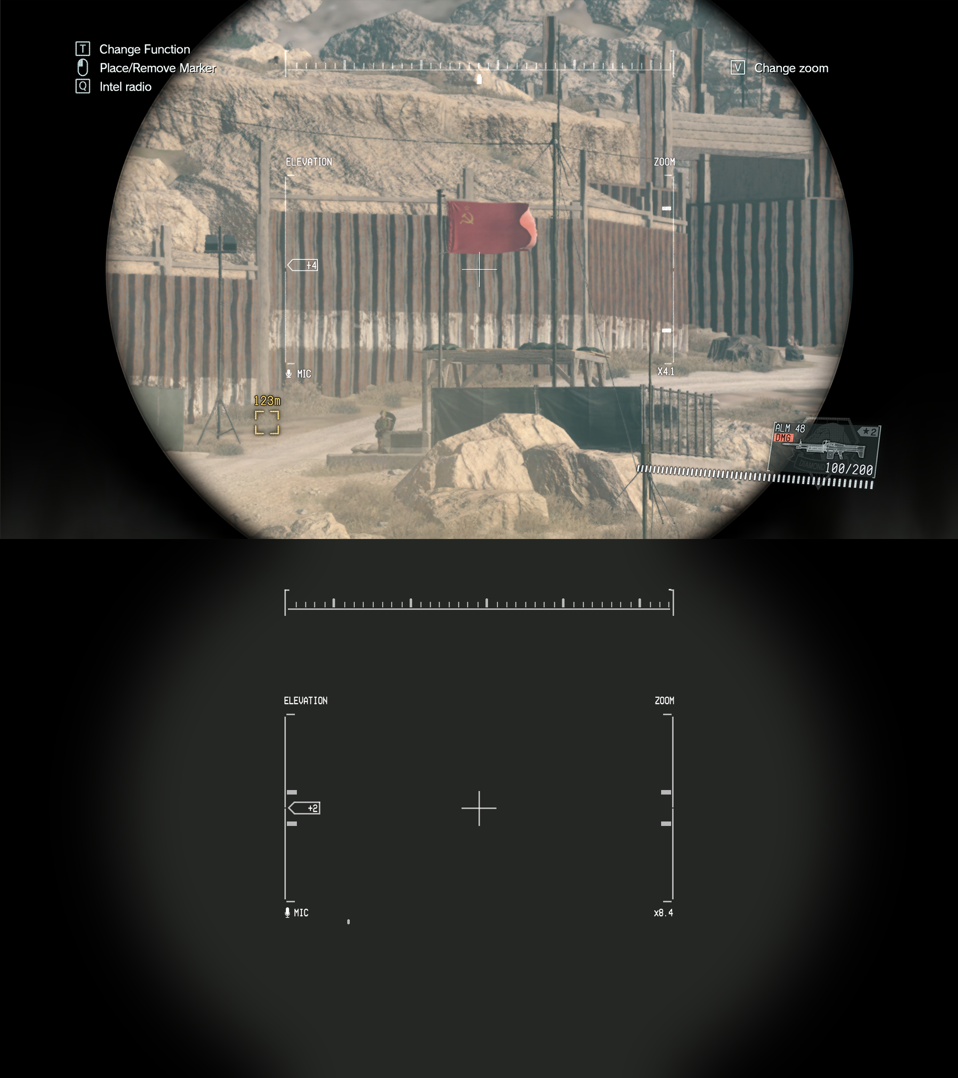 Binocular overlay