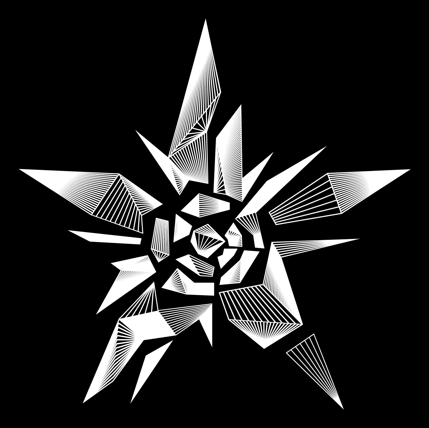 Recreated star graphic